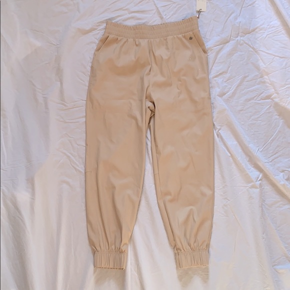 CALIA by Carrie Underwood | Pants u0026 Jumpsuits | Calia Faux Leather Jogger  Khaki Medium Nwt | Poshmark